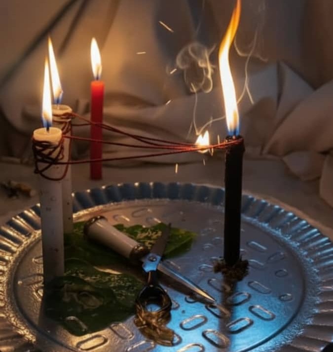 rituel de coupure énergétique et libération affective